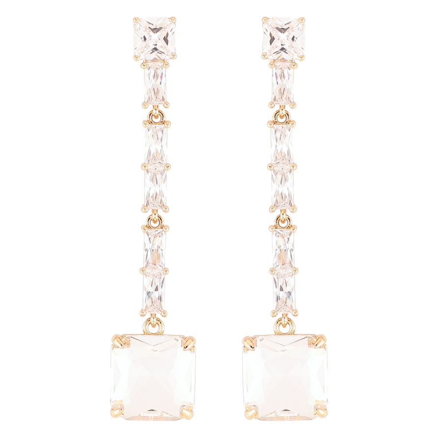 Серьги Xuping JEAN GOUJON Позолота 18K пусеты Кристальные подвески фото №1 Серьги Xuping JEAN GOUJON Позолота 18K пусеты Кристальные подвески фото №1