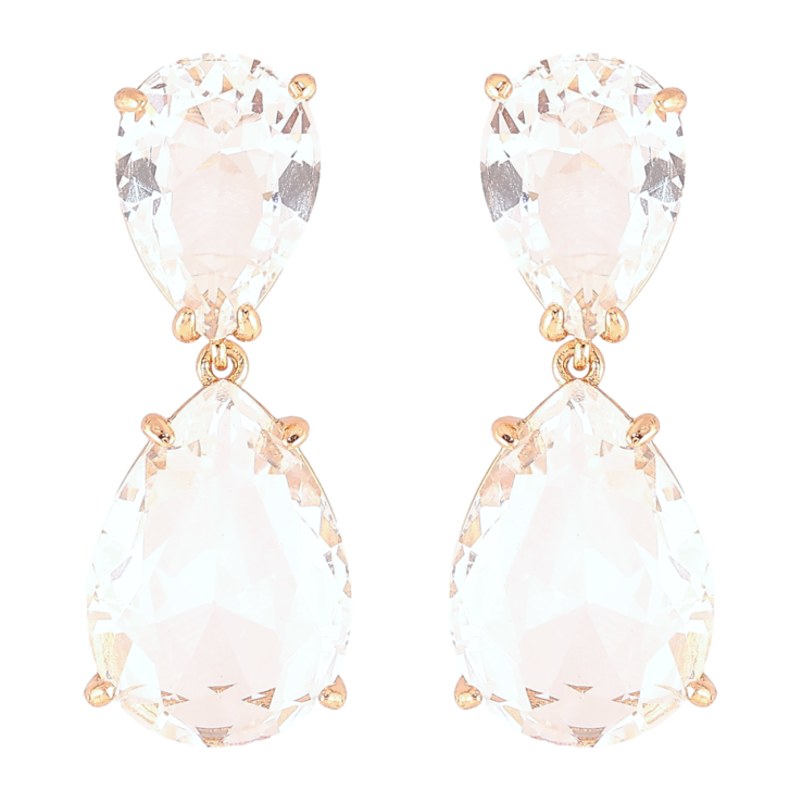 Серьги Xuping JEAN GOUJON Позолота 18K пусеты Кристальные капельки фото №15 Серьги Xuping JEAN GOUJON Позолота 18K пусеты Кристальные капельки фото №15