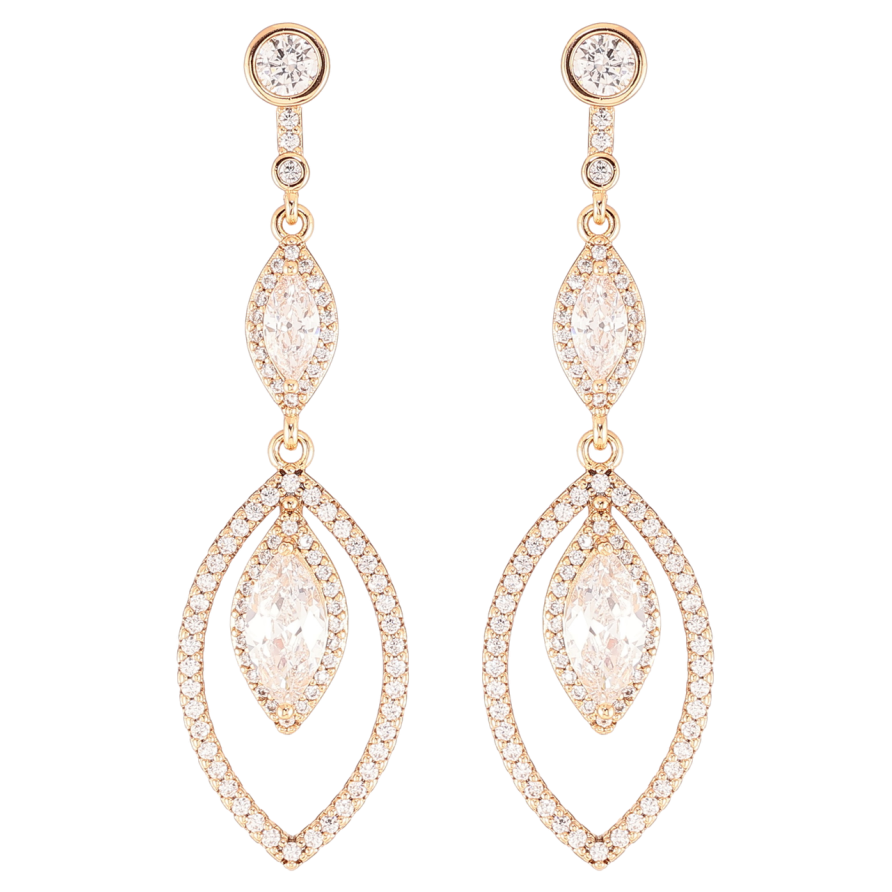 Серьги Xuping JEAN GOUJON Позолота 18K пусеты Подвески с инкрустацией цирконием фото №1 Серьги Xuping JEAN GOUJON Позолота 18K пусеты Подвески с инкрустацией цирконием фото №1