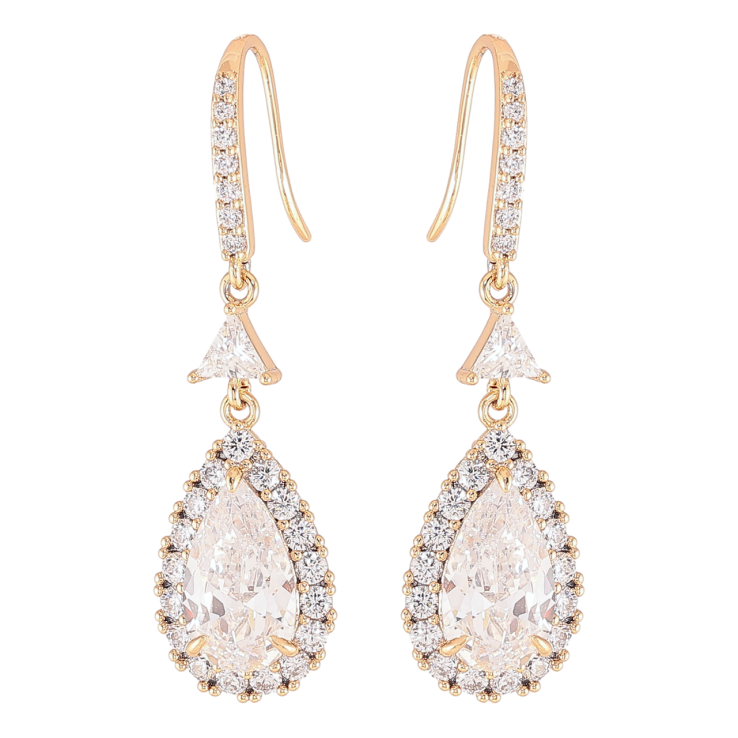 Серьги Xuping JEAN GOUJON Позолота 18K французский замок Фианиты в обрамлении циркония фото №21 Серьги Xuping JEAN GOUJON Позолота 18K французский замок Фианиты в обрамлении циркония фото №21