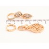 Серьги Xuping JEAN GOUJON Позолота 18K подвески на колечках Ассиметричные подвески с инкрустацией цирконием фото №2 Серьги Xuping JEAN GOUJON Позолота 18K подвески на колечках Ассиметричные подвески с инкрустацией цирконием фото №2