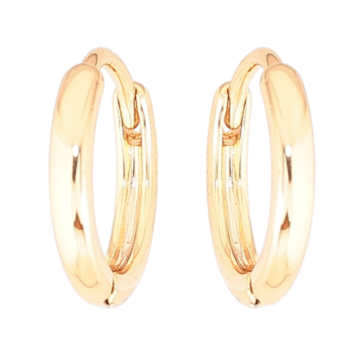 Серьги Xuping Позолота 18K колечки Классика, шир. 2мм ø 13мм фото №16 Серьги Xuping Позолота 18K колечки Классика, шир. 2мм ø 13мм фото №16