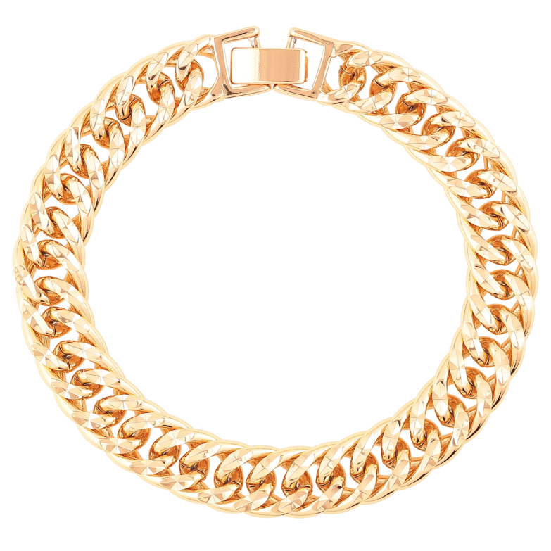 Браслет Xuping Позолота 18K «Ланцюжок Кобра» довжина 18.5см х 9мм фото №15 Браслет Xuping Позолота 18K «Ланцюжок Кобра» довжина 18.5см х 9мм фото №15