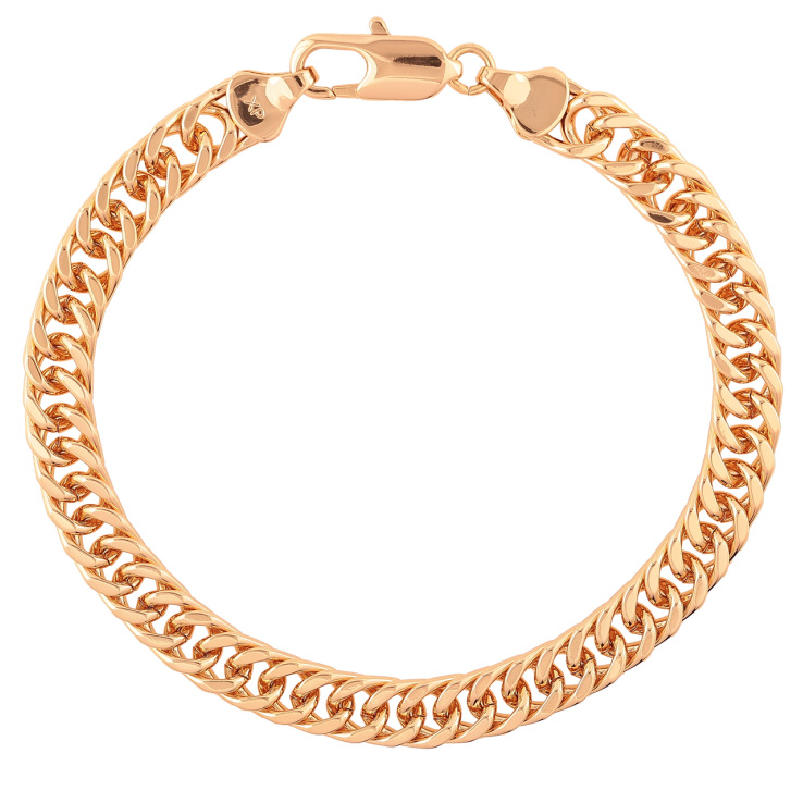 Браслет Xuping Позолота 18K Цепочка плетение Кобра длинна 20см х 7мм фото №15 Браслет Xuping Позолота 18K Цепочка плетение Кобра длинна 20см х 7мм фото №15