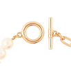 Браслет Xuping Позолота 18K Цепочка с жемчужинами, подвеска сердечко длинна 18.5см х 5мм фото №2 Браслет Xuping Позолота 18K Цепочка с жемчужинами, подвеска сердечко длинна 18.5см х 5мм фото №2