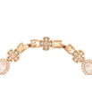 Браслет Xuping Позолота 18K Инкрустация цирконием длинна с доп. замком 16.5,19см х 7-8мм фото №2 Браслет Xuping Позолота 18K Инкрустация цирконием длинна с доп. замком 16.5,19см х 7-8мм фото №2