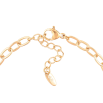Браслет Xuping Позолота 18K «Ланцюжок з кришталевою вставкою» довжина з доп. ланцюжком 17-20.5см х 4мм фото №2 Браслет Xuping Позолота 18K «Ланцюжок з кришталевою вставкою» довжина з доп. ланцюжком 17-20.5см х 4мм фото №2