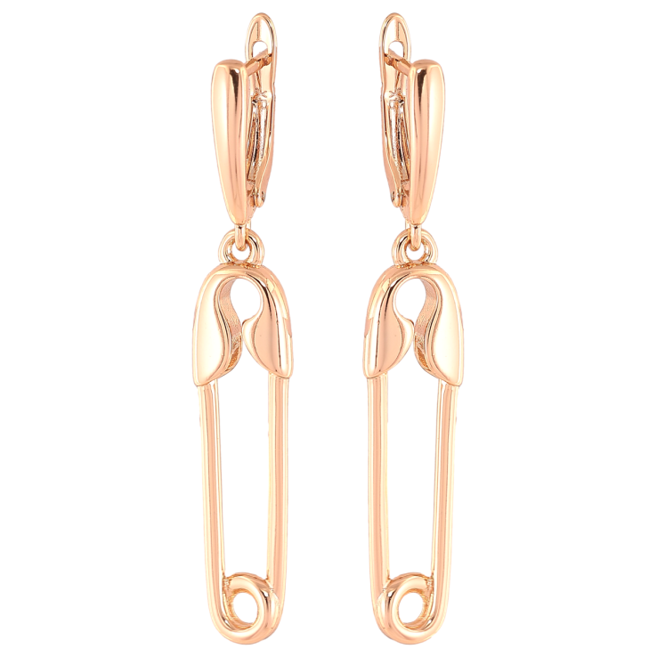 Серьги Xuping Позолота 18K английский замок Булавки фото №23 Серьги Xuping Позолота 18K английский замок Булавки фото №23