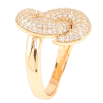 Каблучка Xuping Позолота 18K «Інкрустація цирконієм» фото №2 Каблучка Xuping Позолота 18K «Інкрустація цирконієм» фото №2