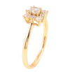 Каблучка Xuping Позолота 18K «Іскристість» фото №2