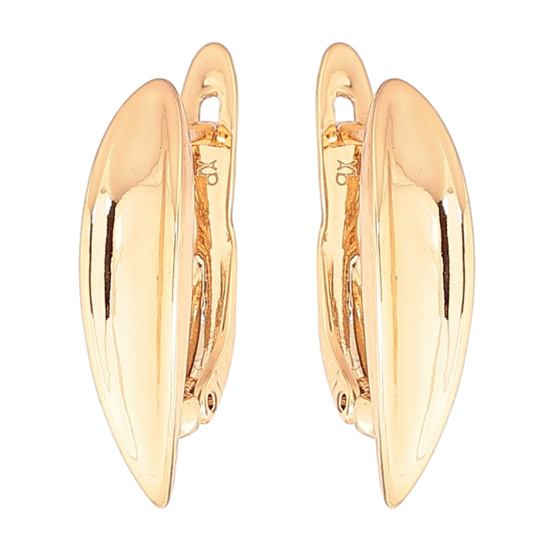 Серьги Xuping Позолота 18K английский замок Лепестки фото №1 Серьги Xuping Позолота 18K английский замок Лепестки фото №1