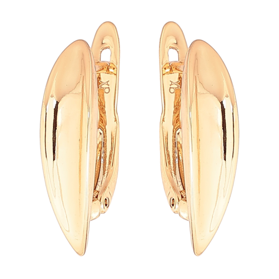 Серьги Xuping Позолота 18K английский замок Лепестки фото №1 Серьги Xuping Позолота 18K английский замок Лепестки фото №1