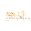 Серьги Xuping Позолота 18K английский замок Лепестки фото №2 Серьги Xuping Позолота 18K английский замок Лепестки фото №2