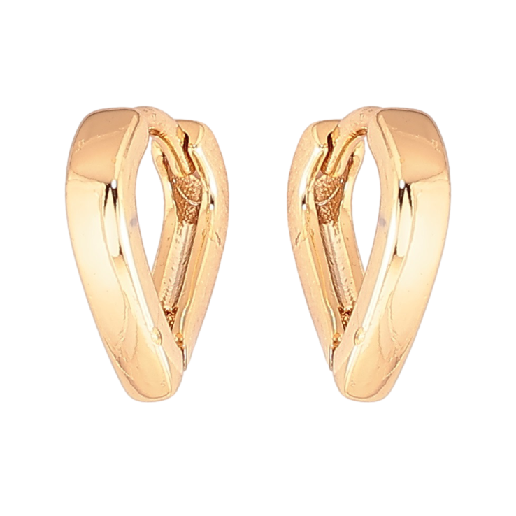 Серьги Xuping Позолота 18K колечки Фигурные фото №8