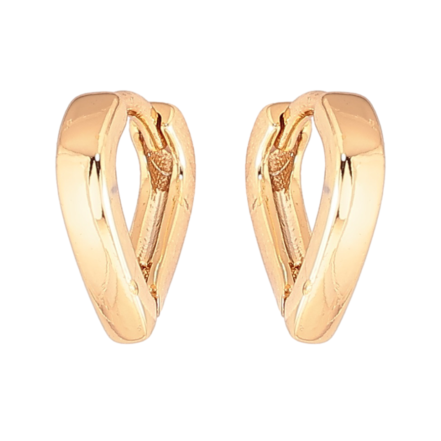 Серьги Xuping Позолота 18K колечки Фигурные фото №1 Серьги Xuping Позолота 18K колечки Фигурные фото №1
