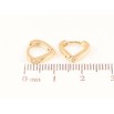 Серьги Xuping Позолота 18K колечки Фигурные фото №2 Серьги Xuping Позолота 18K колечки Фигурные фото №2