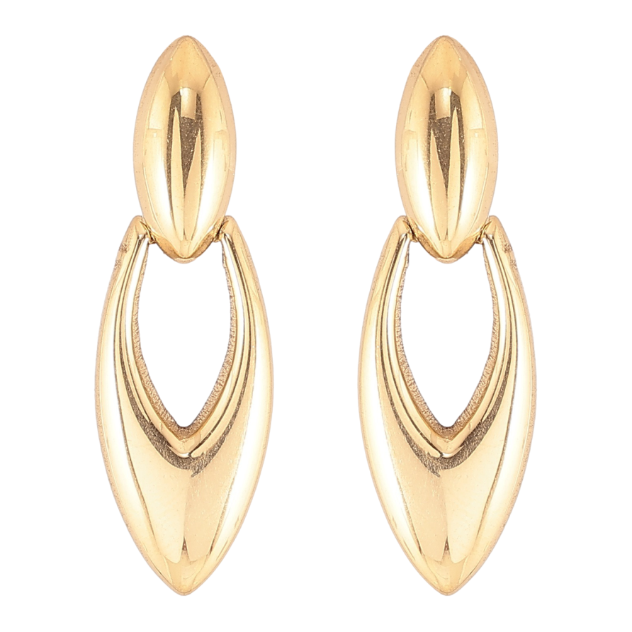 Серьги Xuping TTM Stainless Steel цвет 14К пусеты Декоративные подвески фото №1 Серьги Xuping TTM Stainless Steel цвет 14К пусеты Декоративные подвески фото №1