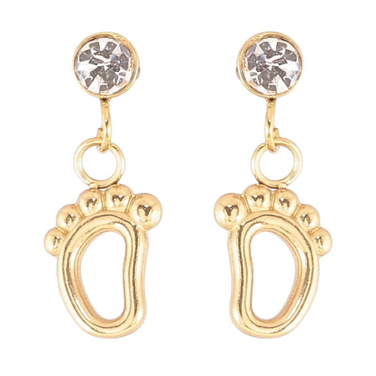Серьги Xuping TTM Stainless Steel цвет 14К пусеты Подвески ножки фото №25 Серьги Xuping TTM Stainless Steel цвет 14К пусеты Подвески ножки фото №25