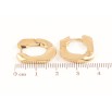 Серьги Xuping TTM Stainless Steel цвет 14К колечки Декоративные фото №2 Серьги Xuping TTM Stainless Steel цвет 14К колечки Декоративные фото №2