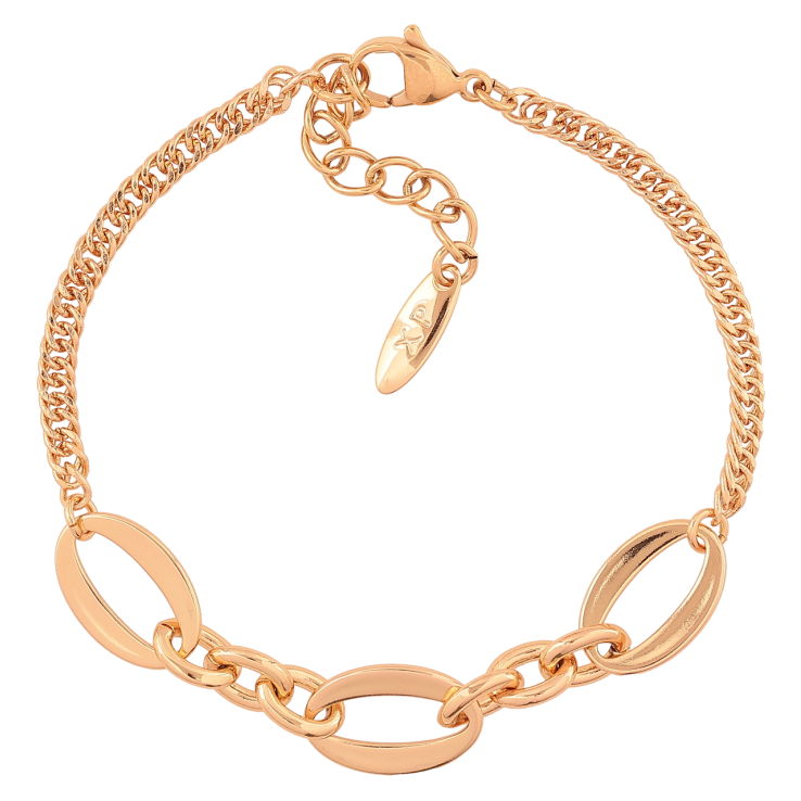 Браслет Xuping Позолота 18K Комбинированная цепочка длинна с доп. цепочкой 17-20см х 3мм фото №20 Браслет Xuping Позолота 18K Комбинированная цепочка длинна с доп. цепочкой 17-20см х 3мм фото №20