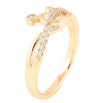 Каблучка Xuping Позолота 18K «Міккі Маус з цирконієм» фото №2