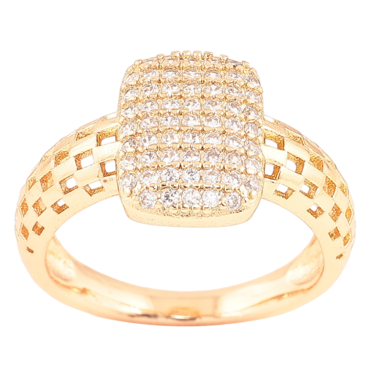 Каблучка Xuping Позолота 18K «Інкрустація цирконієм» фото №22 Каблучка Xuping Позолота 18K «Інкрустація цирконієм» фото №22