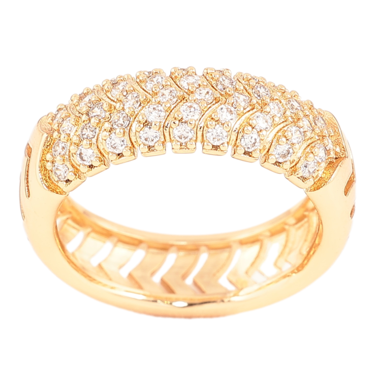 Каблучка Xuping Позолота 18K «Інкрустація цирконієм» фото №16 Каблучка Xuping Позолота 18K «Інкрустація цирконієм» фото №16