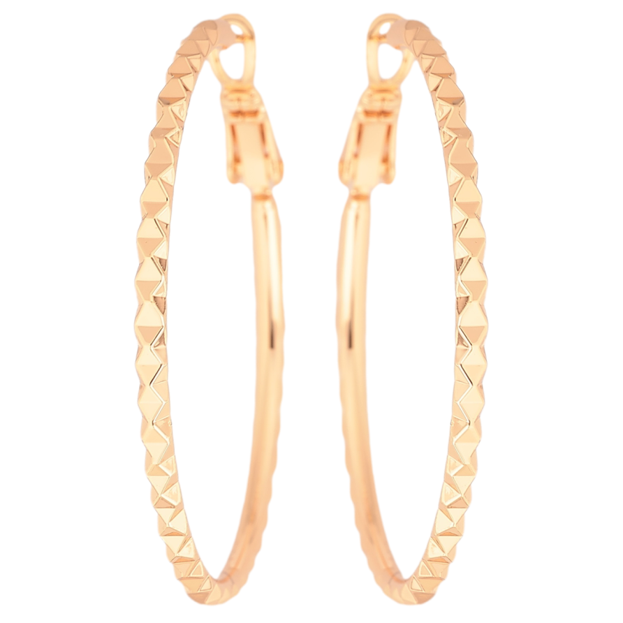 Серьги Xuping M&L Цвет 18K кольца (конго) Декоративный узор ø 4см фото №1 Серьги Xuping M&L Цвет 18K кольца (конго) Декоративный узор ø 4см фото №1