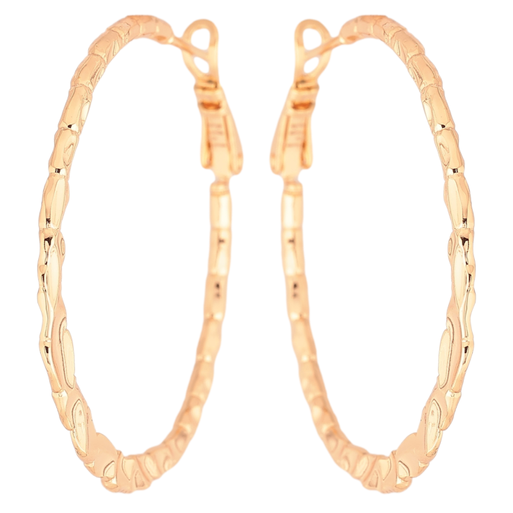Серьги Xuping M&L Цвет 18K кольца (конго) Декоративный узор ø 4см фото №8 Серьги Xuping M&L Цвет 18K кольца (конго) Декоративный узор ø 4см фото №8