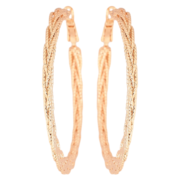 Серьги Xuping M&L Цвет 18K кольца (конго) Декоративный узор ø 5см фото №16 Серьги Xuping M&L Цвет 18K кольца (конго) Декоративный узор ø 5см фото №16