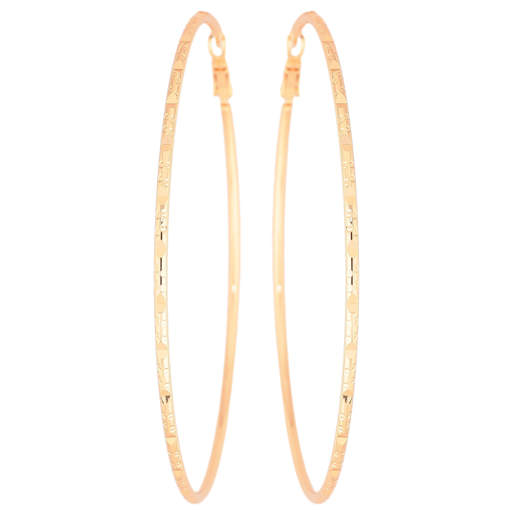 Серьги Xuping M&L Цвет 18K кольца (конго) Декоративный узор ø 8.5см фото №14 Серьги Xuping M&L Цвет 18K кольца (конго) Декоративный узор ø 8.5см фото №14