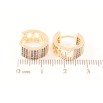Серьги Xuping M&L Цвет 18K колечки Инкрустация разноцветным цирконием фото №2 Серьги Xuping M&L Цвет 18K колечки Инкрустация разноцветным цирконием фото №2