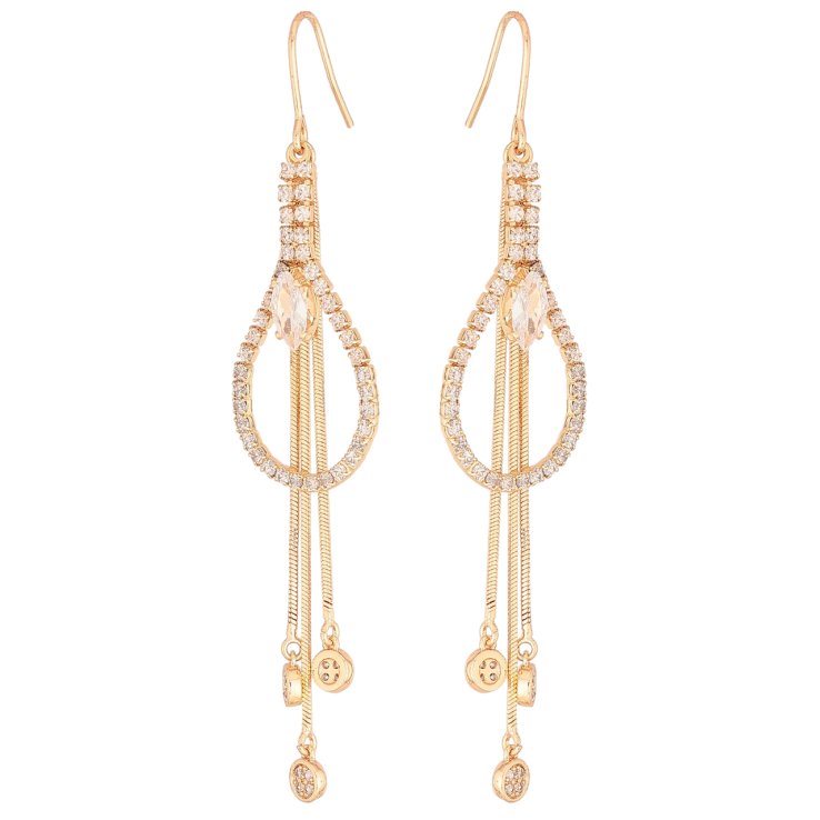 Серьги Xuping M&L Цвет 18K французский замок Декоративные подвески с цирконием фото №23 Серьги Xuping M&L Цвет 18K французский замок Декоративные подвески с цирконием фото №23