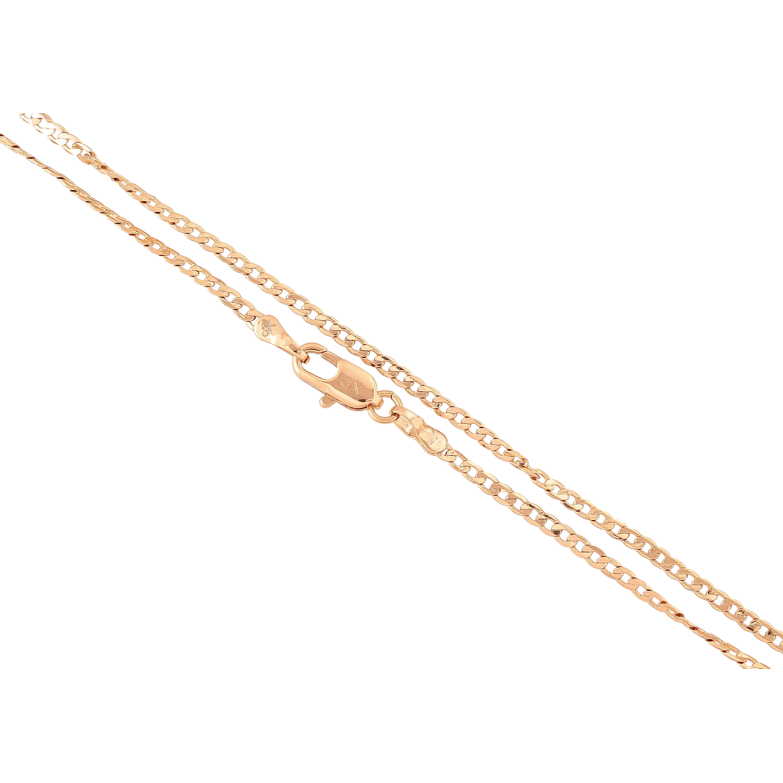 Ланцюжок Xuping Позолота 18K «Плетіння Панцирне перекручене» довжина 44см х 1.8мм фото №19 Ланцюжок Xuping Позолота 18K «Плетіння Панцирне перекручене» довжина 44см х 1.8мм фото №19