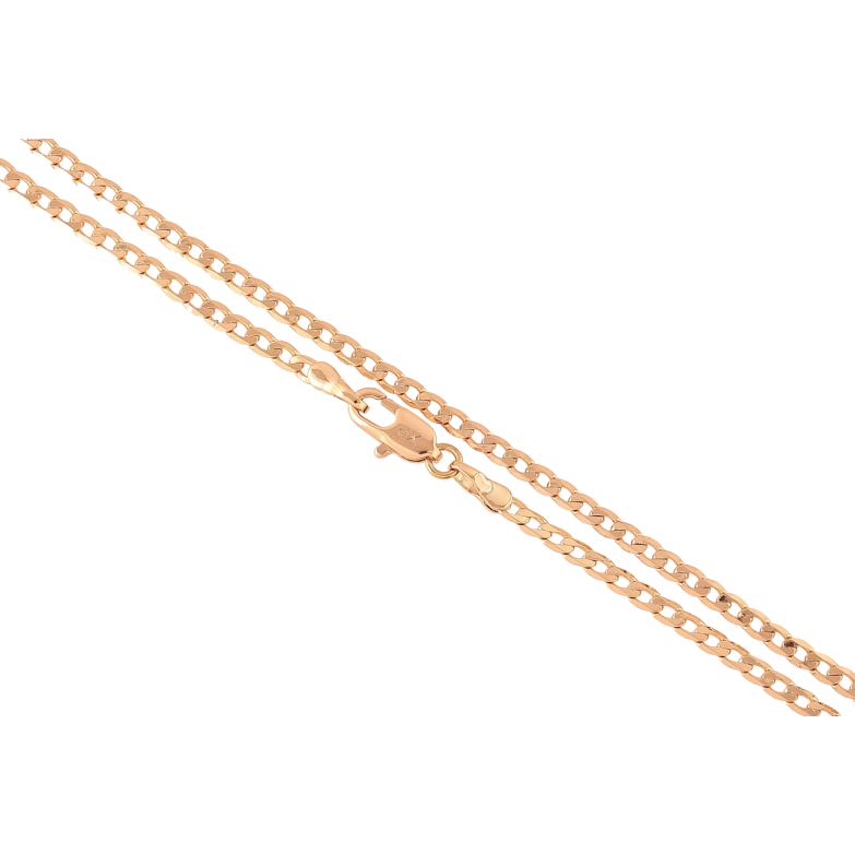Ланцюжок Xuping Позолота 18K «Плетіння Панцирне перекручене» довжина 44см х 2мм фото №12 Ланцюжок Xuping Позолота 18K «Плетіння Панцирне перекручене» довжина 44см х 2мм фото №12