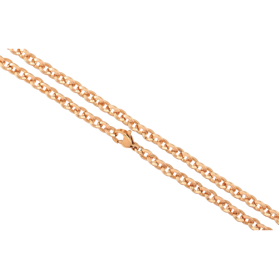 Ланцюжок Xuping Позолота 18K «Плетіння Бельцер» довжина 44см х 4.5мм фото №1 Ланцюжок Xuping Позолота 18K «Плетіння Бельцер» довжина 44см х 4.5мм фото №1