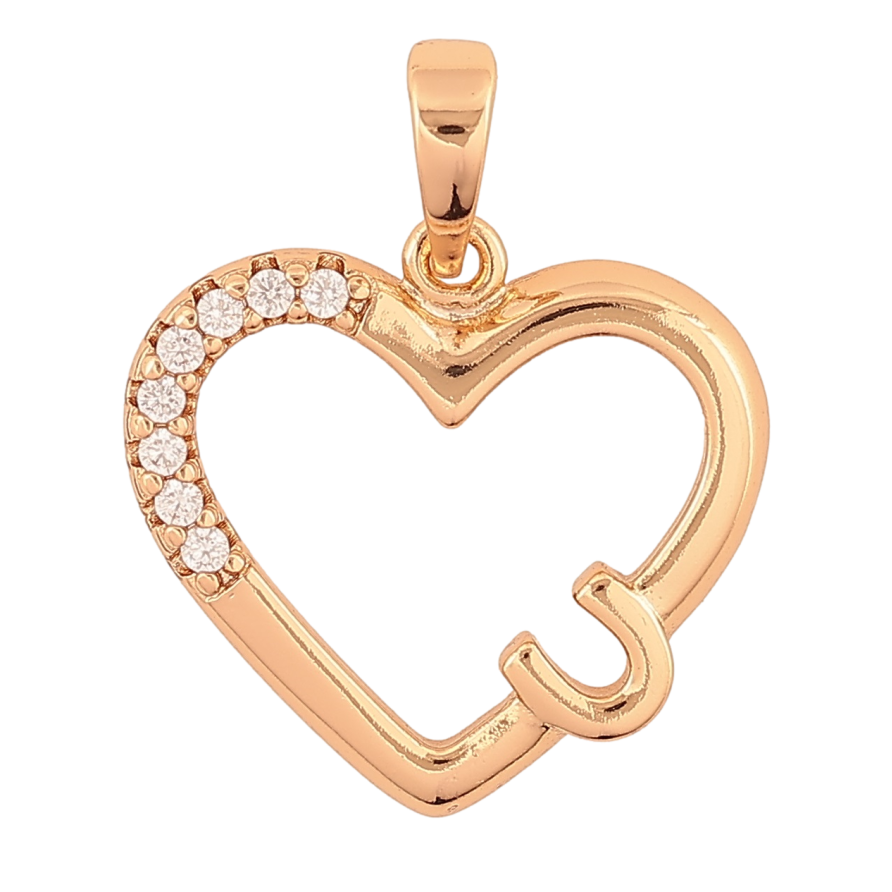 Кулон Xuping Позолота 18K Сердечко с цирконием для цепочки до 6мм фото №1 Кулон Xuping Позолота 18K Сердечко с цирконием для цепочки до 6мм фото №1