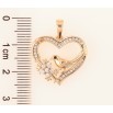 Кулон Xuping Позолота 18K Птичка в сердечке для цепочки до 6мм фото №2 Кулон Xuping Позолота 18K Птичка в сердечке для цепочки до 6мм фото №2