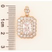 Кулон Xuping Позолота 18K Инкрустация цирконием для цепочки до 2мм фото №2 Кулон Xuping Позолота 18K Инкрустация цирконием для цепочки до 2мм фото №2
