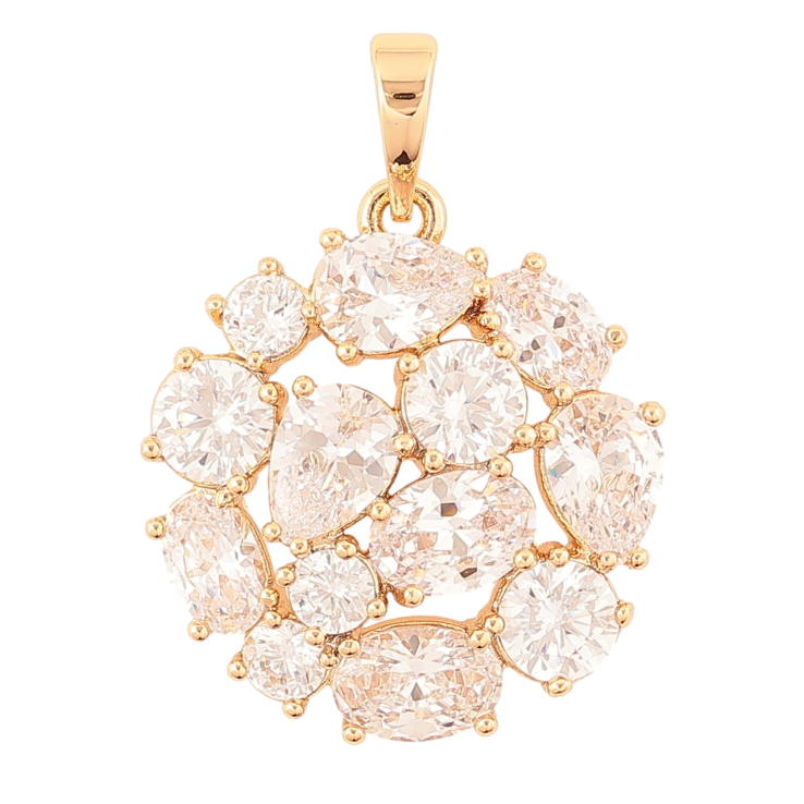 Кулон Xuping Позолота 18K «Інкрустація цирконієм» для ланцюжка до 6мм фото №18