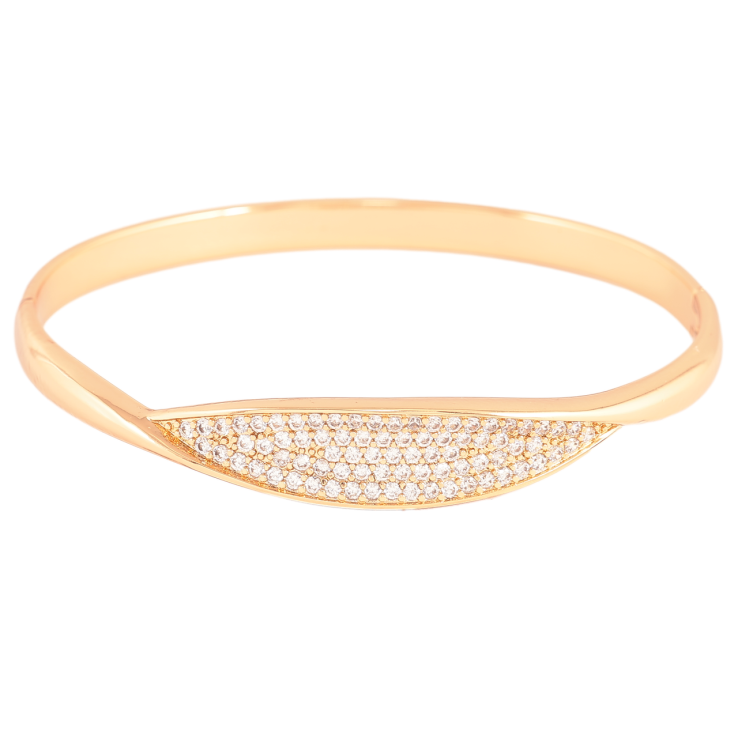 Браслет Xuping Позолота 18K «Інкрустація цирконієм» ø 6см фото №24 Браслет Xuping Позолота 18K «Інкрустація цирконієм» ø 6см фото №24