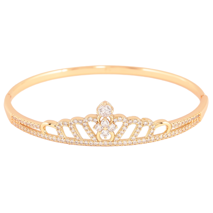 Браслет Xuping Позолота 18K «Корона» ø 6см фото №19 Браслет Xuping Позолота 18K «Корона» ø 6см фото №19