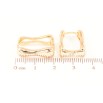 Серьги Xuping Позолота 18K колечки Фигурные фото №2 Серьги Xuping Позолота 18K колечки Фигурные фото №2