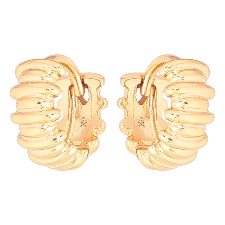 Серьги Xuping Позолота 18K колечки Декоративный узор фото №18 Серьги Xuping Позолота 18K колечки Декоративный узор фото №18