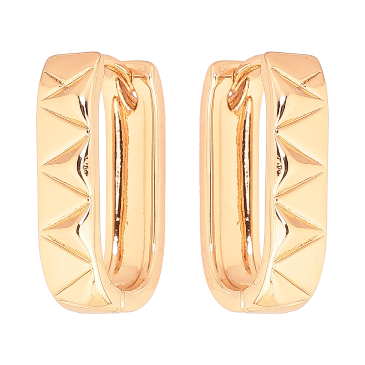 Серьги Xuping Позолота 18K колечки Декоративный узор фото №17 Серьги Xuping Позолота 18K колечки Декоративный узор фото №17