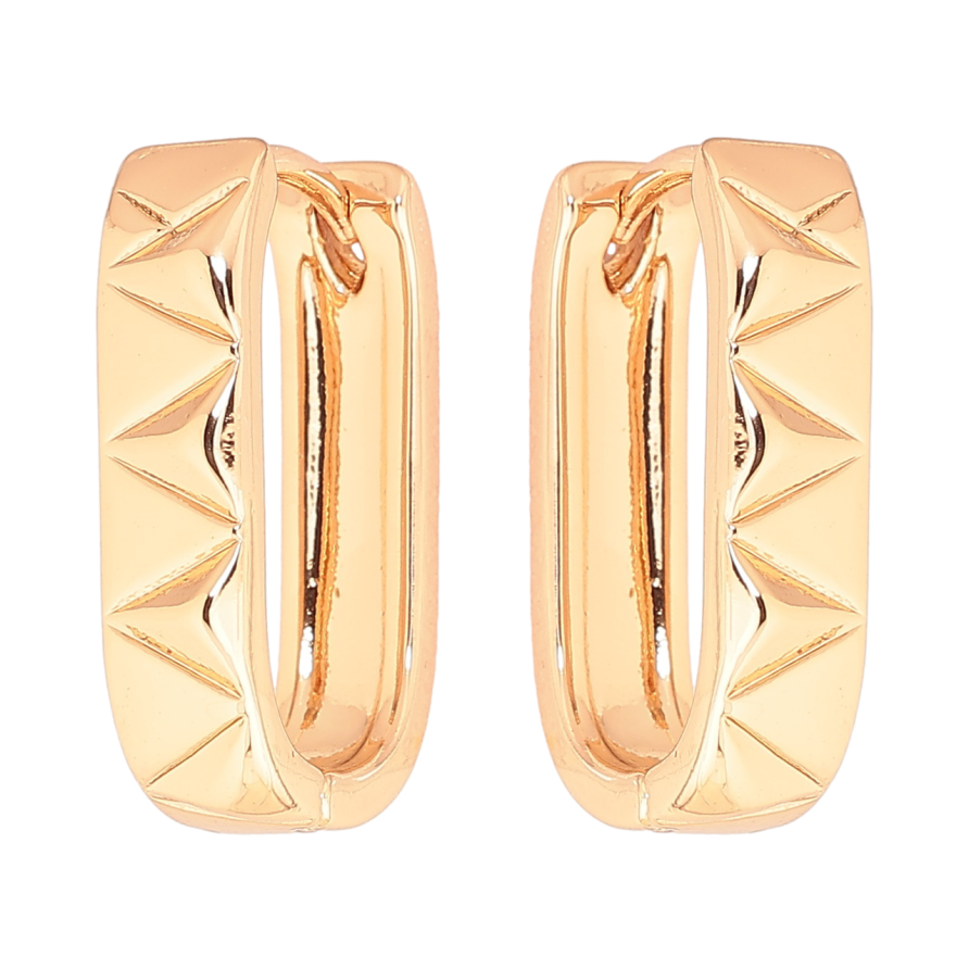 Серьги Xuping Позолота 18K колечки Декоративный узор фото №1 Серьги Xuping Позолота 18K колечки Декоративный узор фото №1