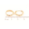Серьги Xuping Позолота 18K колечки Классика, шир. 2мм ø 15мм фото №2