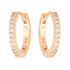Серьги Xuping Позолота 18K подвески на колечках Звездный узор с цирконием 2 в 1 фото №3 Серьги Xuping Позолота 18K подвески на колечках Звездный узор с цирконием 2 в 1 фото №3