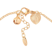 Браслет Xuping M&L Цвет 18K Цепочка с подвесками листики длина с доп.цепочкой 17-20см х 2мм фото №2