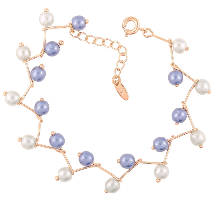Браслет Xuping M&L Колір 18K «Різнокольорові намистини довжина з доп.ланцюжком 16-19см х 13мм фото №13 Браслет Xuping M&L Колір 18K «Різнокольорові намистини довжина з доп.ланцюжком 16-19см х 13мм фото №13